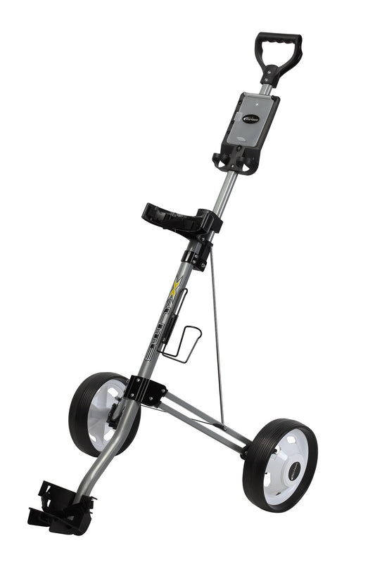 Tartan X-LITE Two Wheel Push Pull Golf Cart - Ultra-Lightweight & Compact