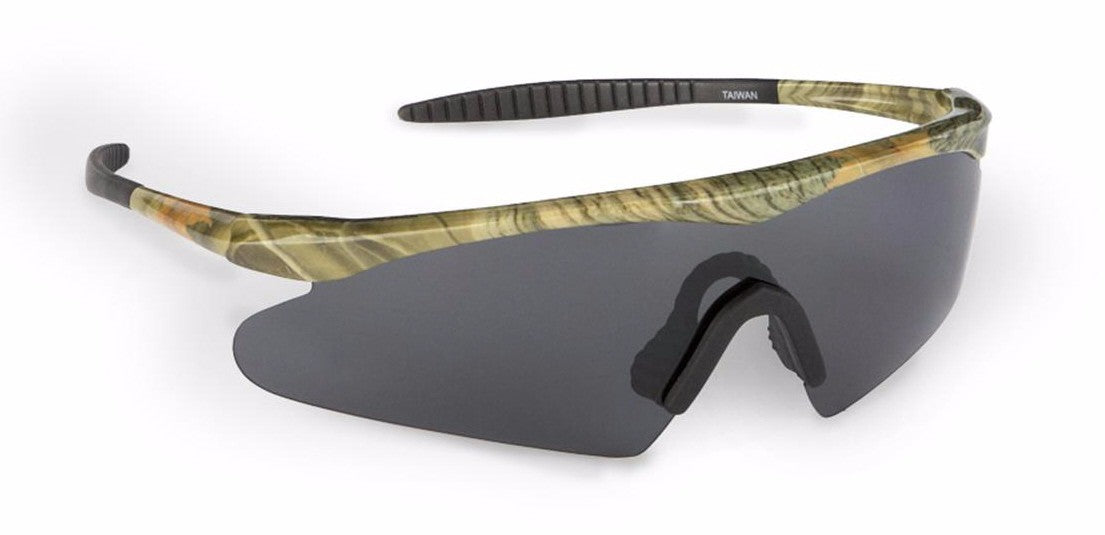 Polarized Fishing Sunglasses with Camo Frame & Free Case - UV & Anti-Reflective Coating