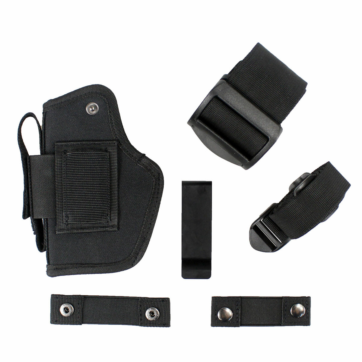 Vehicle Mount Car Truck Holster with Concealed Carry & Adjustable Straps