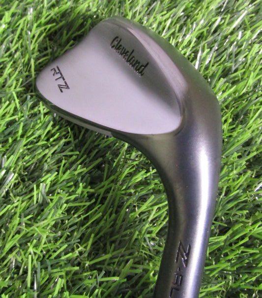 Cleveland RTZ Z-Alloy 52° Gap Wedge Black Satin Mid Grind Tour Satin Steel Shaft