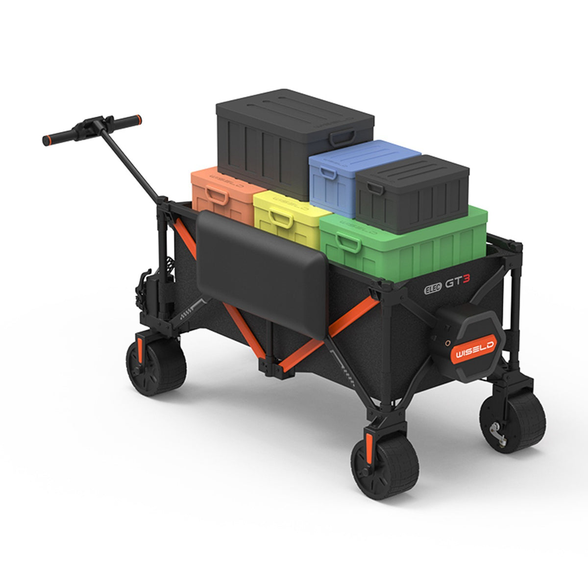 Sitting Board for WISELD GT3 Electric Riding Wagon - Stable Seat Accessory