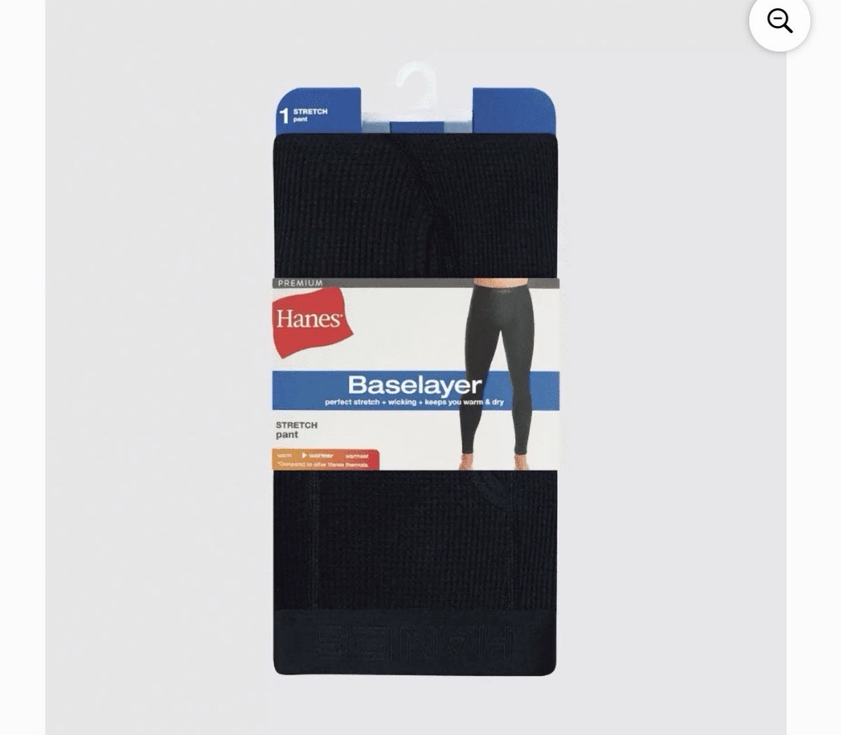 Men's Baselayer Long Johns Pants - Waffle Knit Thermal Underwear Small