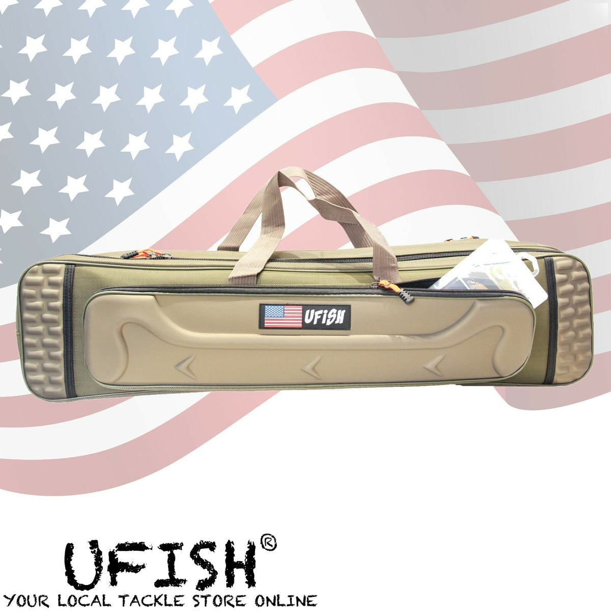Fishing Rod Bag Tackle Storage Carrier Portable Travel Sock - 2 & 3 Layer Models