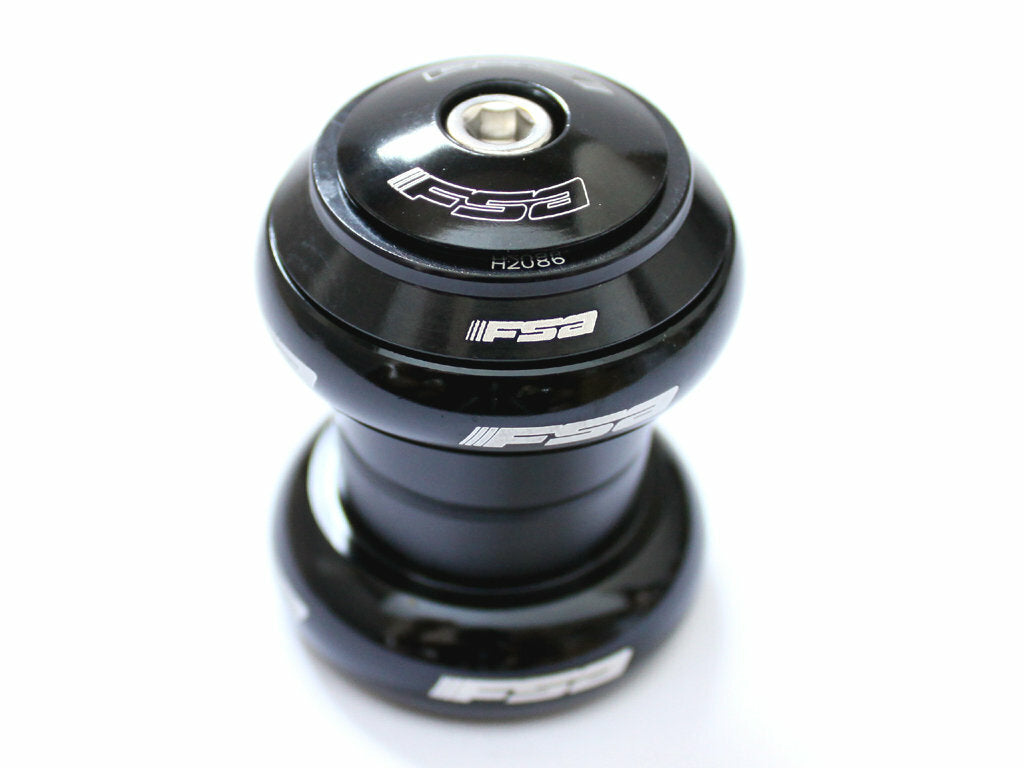 1-Inch Threadless Bike Headset with Sealed Bearings and Top Cap - Black