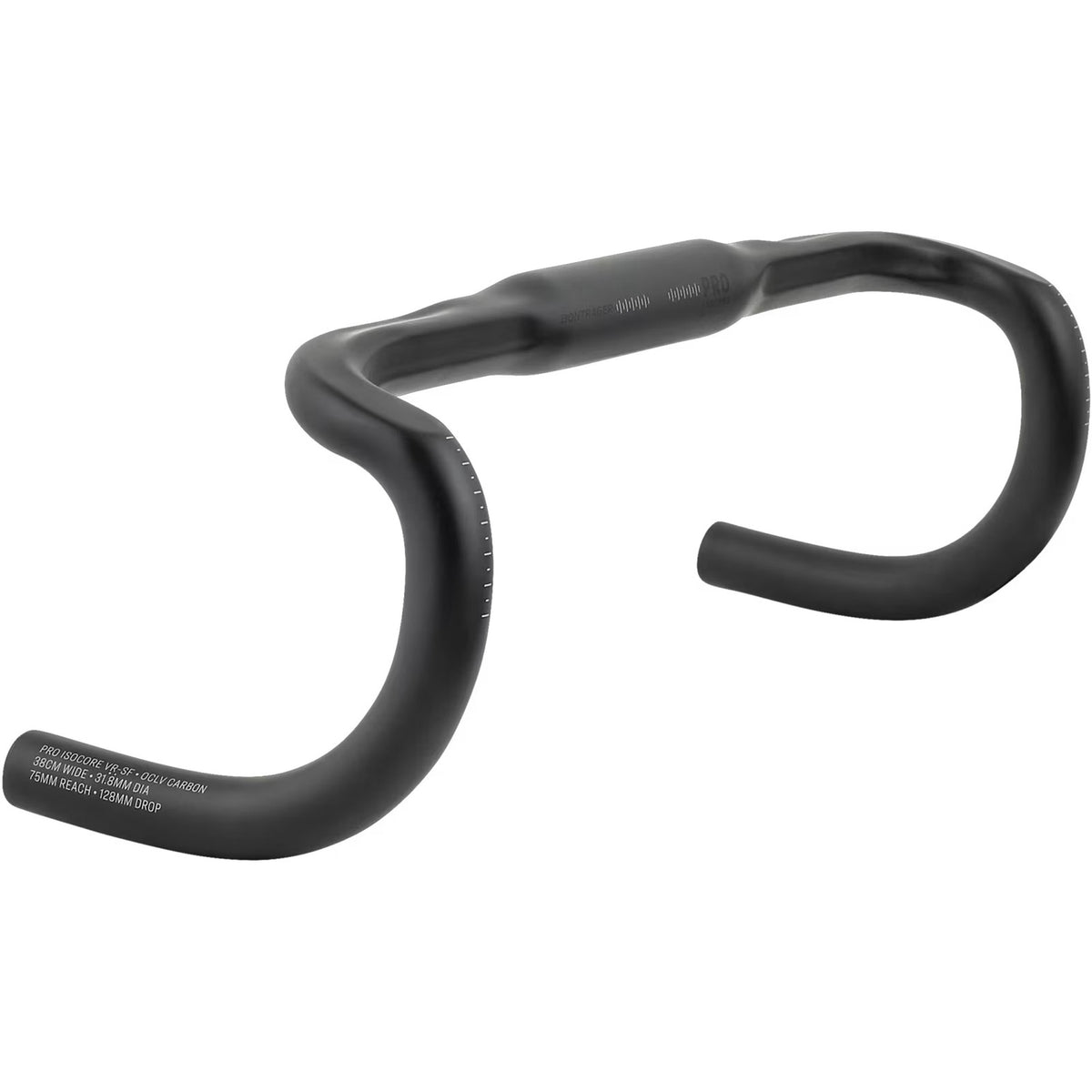 Carbon Road Bicycle Handlebar 42cm with Vibration Damping, 31.8mm Clamp