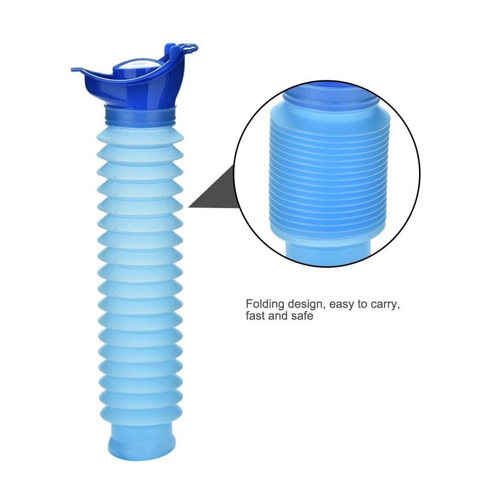 Portable Urinal Bottle for Travel Camping & Emergency Use - 750ml Reusable