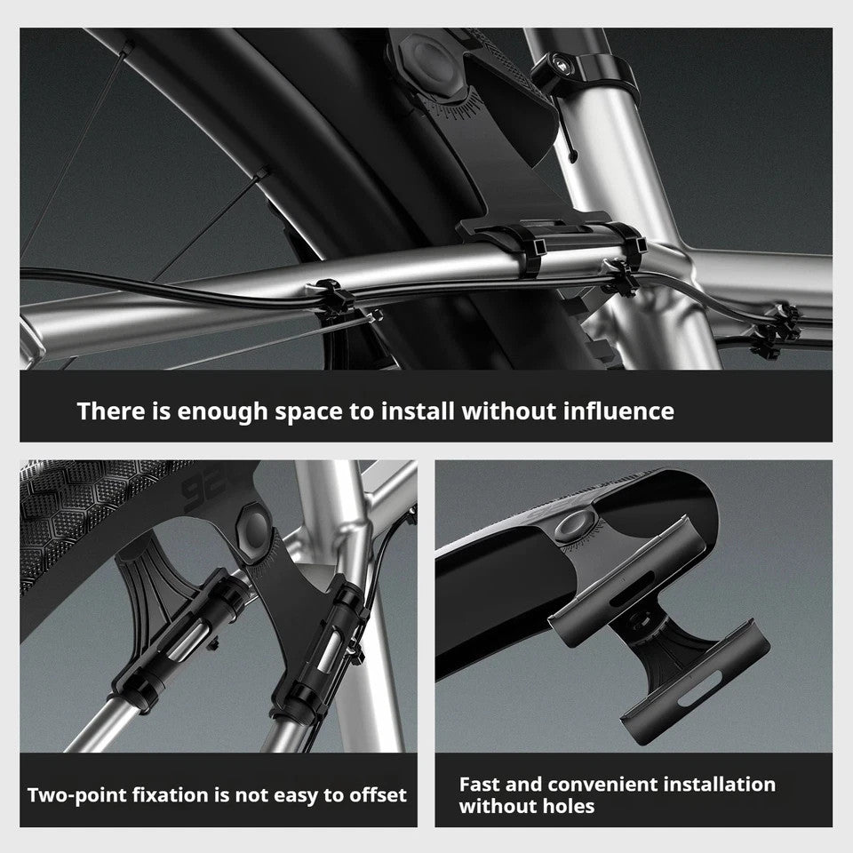 Adjustable Mountain Bike Mudguard Front & Rear Fender Splash Guard