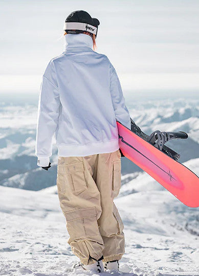 Women's Baggy Snowboard Pants - Cargo Snow Ski Snowboarding Outerwear