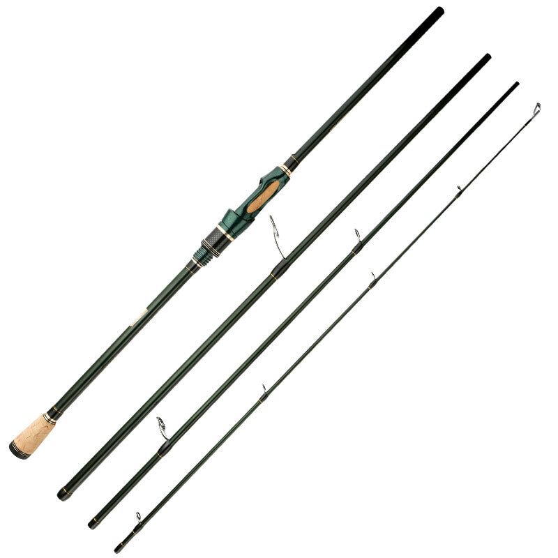Ultralight Carbon Fishing Rods - Spinning & Casting, Travel Lengths 6-8 ft