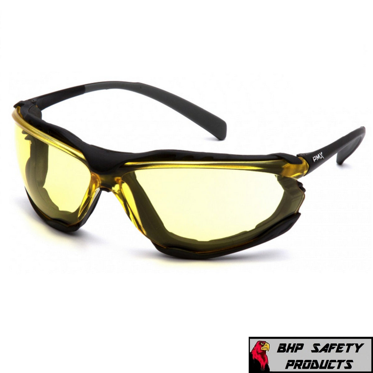 Proximity Safety Glasses with Anti-Fog Lenses & Foam Padding for Motorcycle Safety