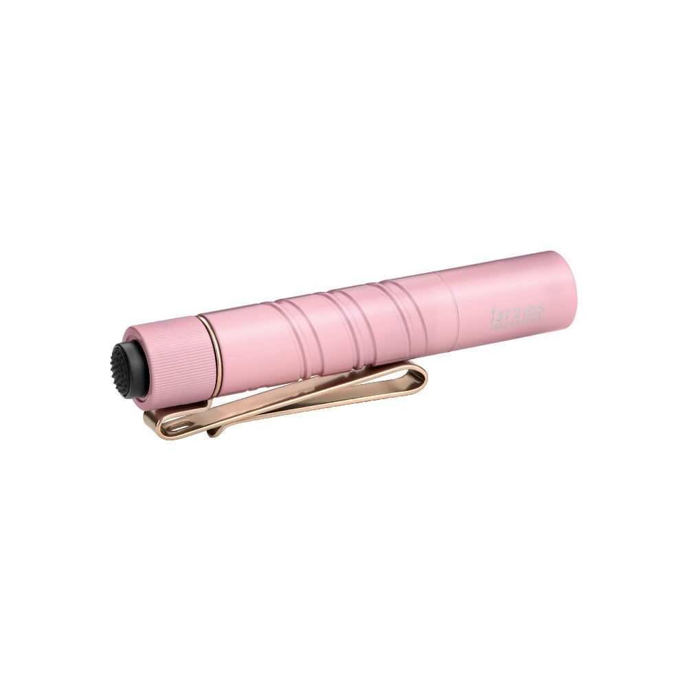Pink Dual-Output EDC Flashlight with Tail Switch - 200L/300L Lumens