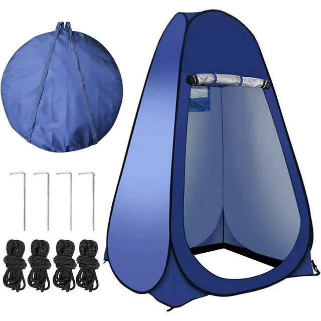 Portable Privacy Shower Tent for Camping & Outdoor Use - Rain Shelter & Changing Room