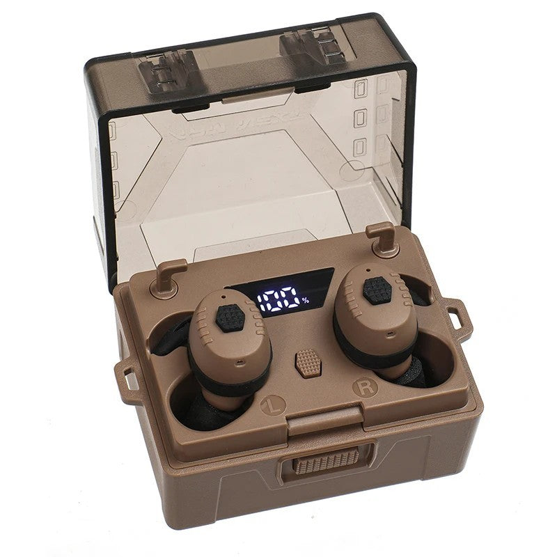 Bluetooth Tactical Earbuds for Shooting and Hunting Hearing Protection