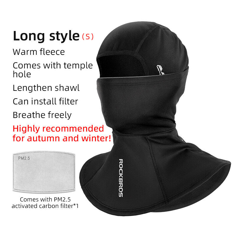 Winter Full Face Mask Balaclava for Ski Cycling & Outdoor Sports - Fleece Windproof