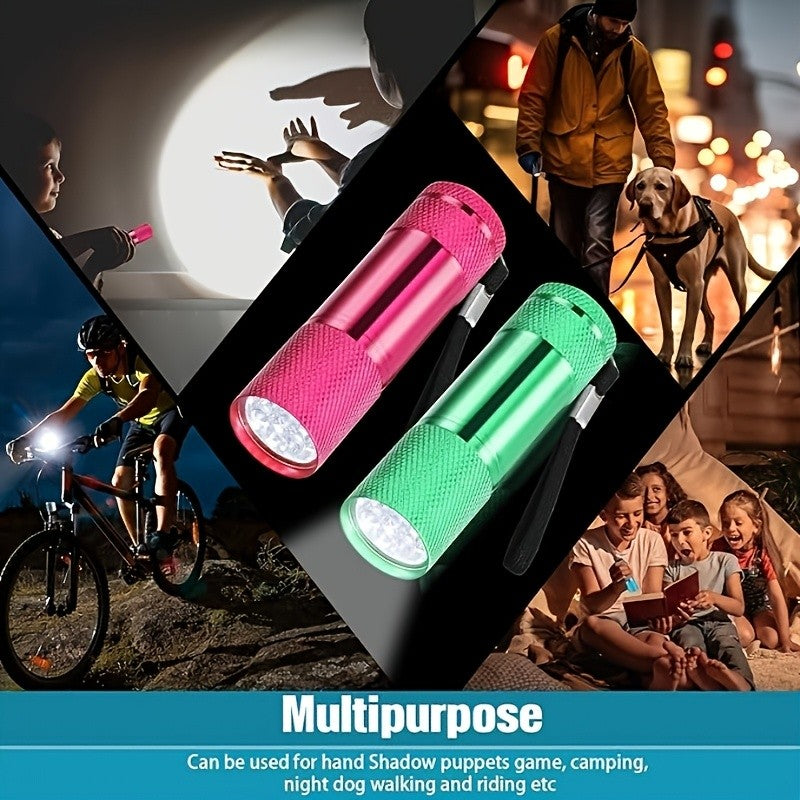 Mini LED Flashlight Aluminum Portable Torch Outdoor Travel Lamp
