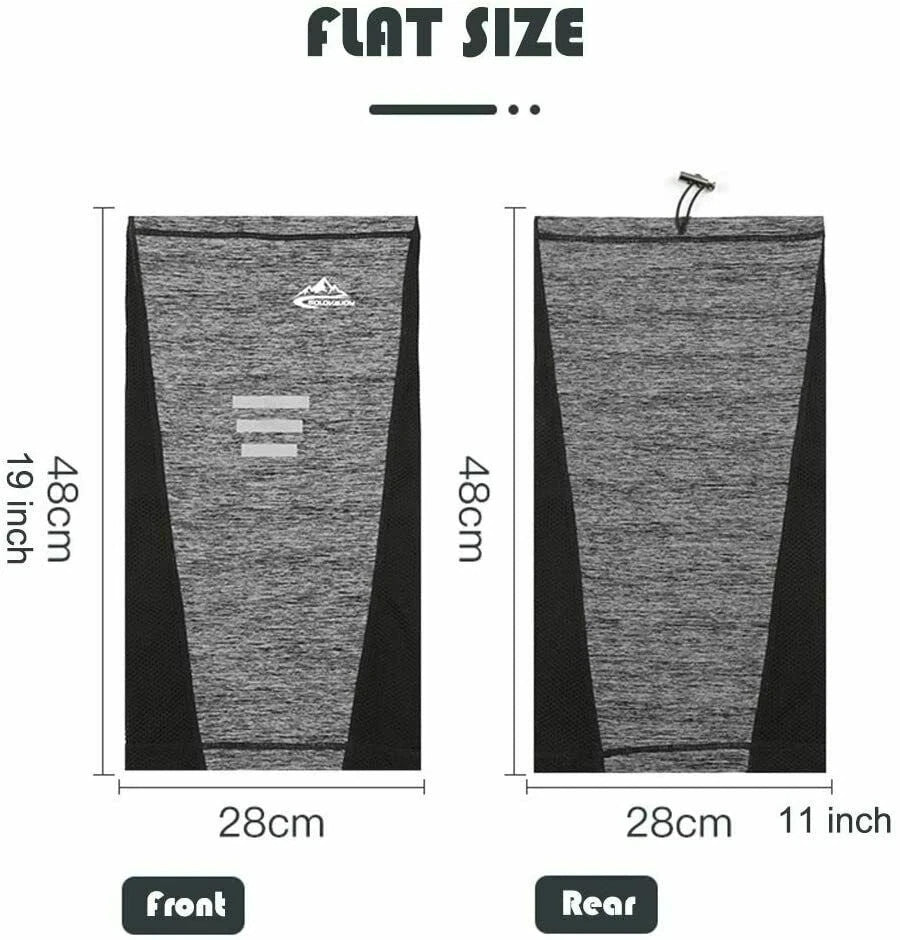 Multifunctional Reusable Face Mask Neck Gaiter UV Sun Shield Bandana