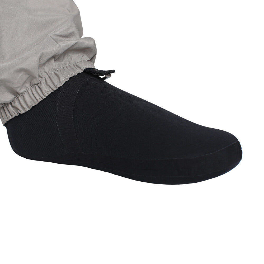 Waterproof Fly Fishing Waders Pants with Adjustable Waist and Neoprene Booties