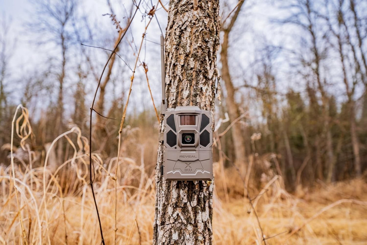 Tactacam Reveal X 3.0 Cellular Trail Camera 4K Night Vision GPS