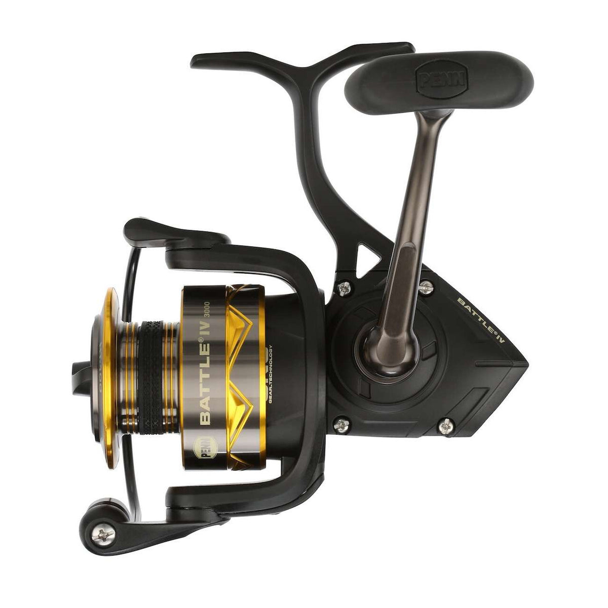 Saltwater Spinning Reel 3000 Size Durable Line Capacity for Big Fish