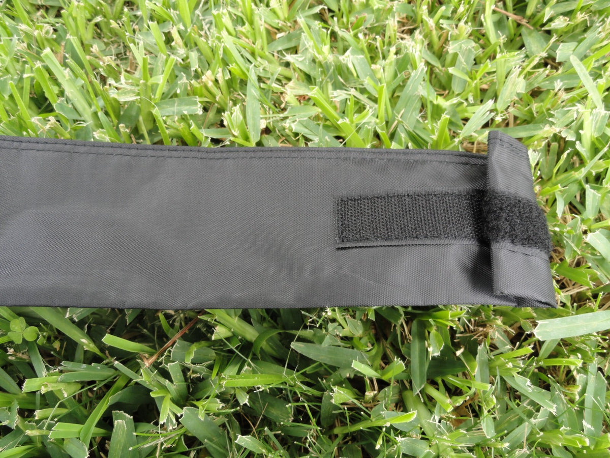 Pair 8' Waterproof Fishing Rod Covers with Quarter-Cut Design for Saltwater & Travel