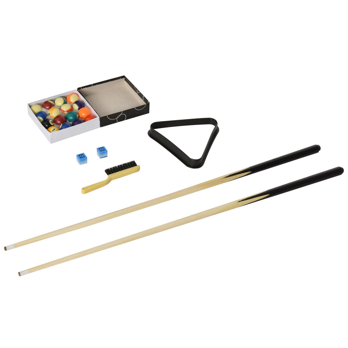 Mini Pool Table with Full Cue & Ball Set – Foldable Tabletop Billiards Game