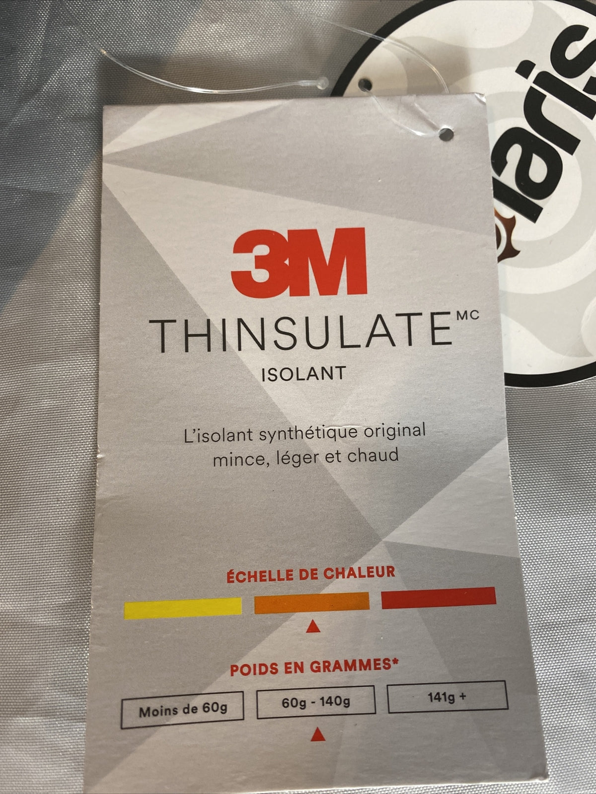 3M Thinsulate Solaris Gray Ski Gloves Size L Winter Snowboarding Gear