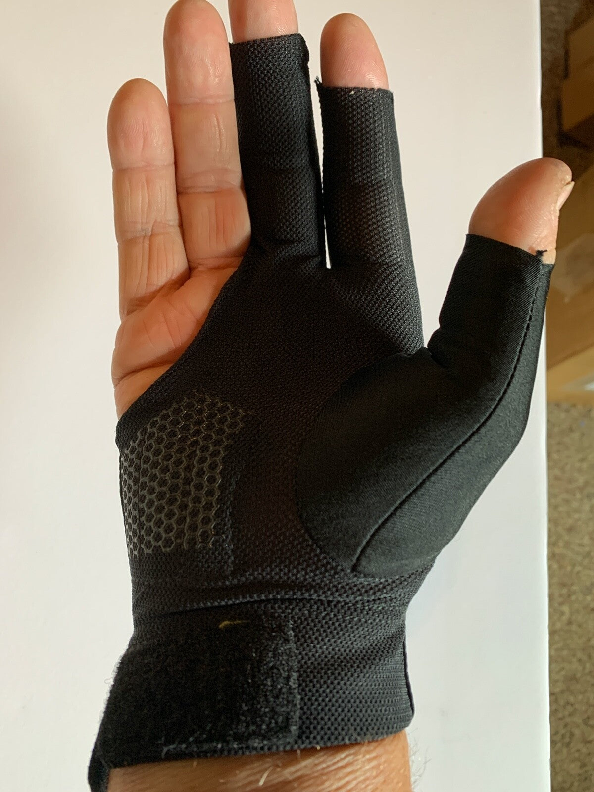 Pechauer Right Hand XL Billiard Gloves - Black