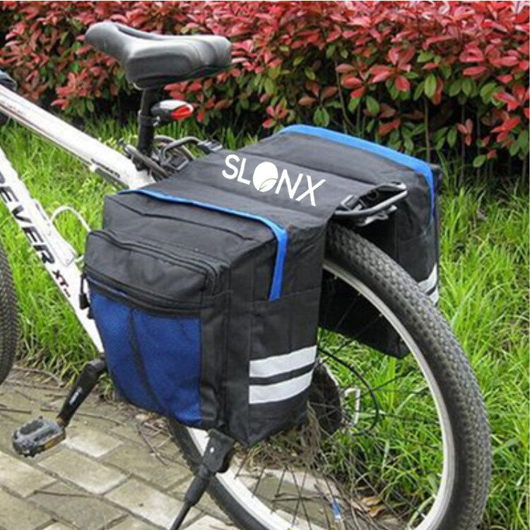 Water-Resistant Double Sided Bicycle Panniers for Rear Rack