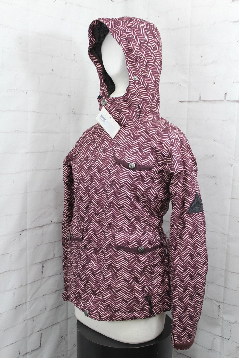 Women's Insulated Snowboard Jacket with Waterproof & Breathable Features