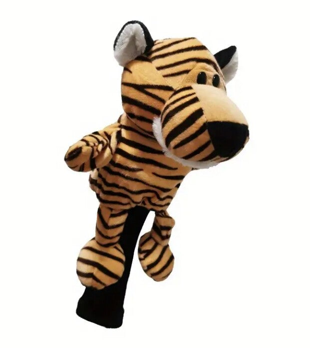 Golf Club Head Cover Soft Animal Plush Driver Sleeve - Multiple Models