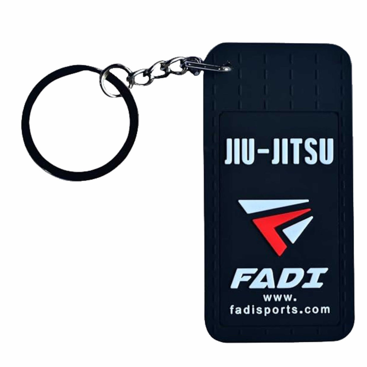 Martial Arts Keychain Rubber Belt Replica for MMA BJJ & Grappling Fans