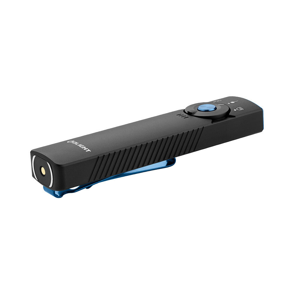 Portable LED Flashlight with UV & Green Laser - 1300 Lumens, Magnetic Charging