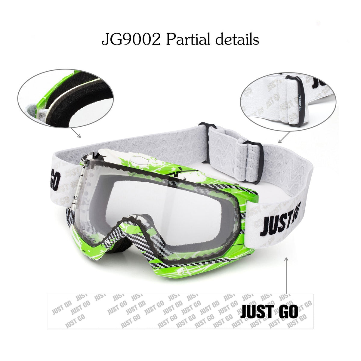 Dual-Layer Anti-Fog Ski Goggles with UV Protection for Snowboarding and Skiing
