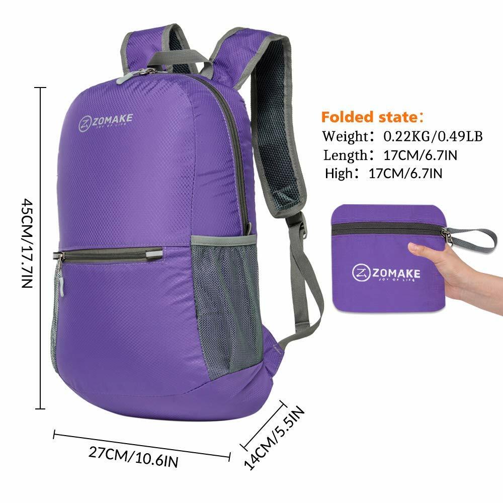 Lightweight Waterproof Hiking Backpack 20L Travel Daypack