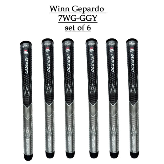Oversize Golf Grips Set of 6 - DriTac Non-Slip Moisture-Wicking for All Weather