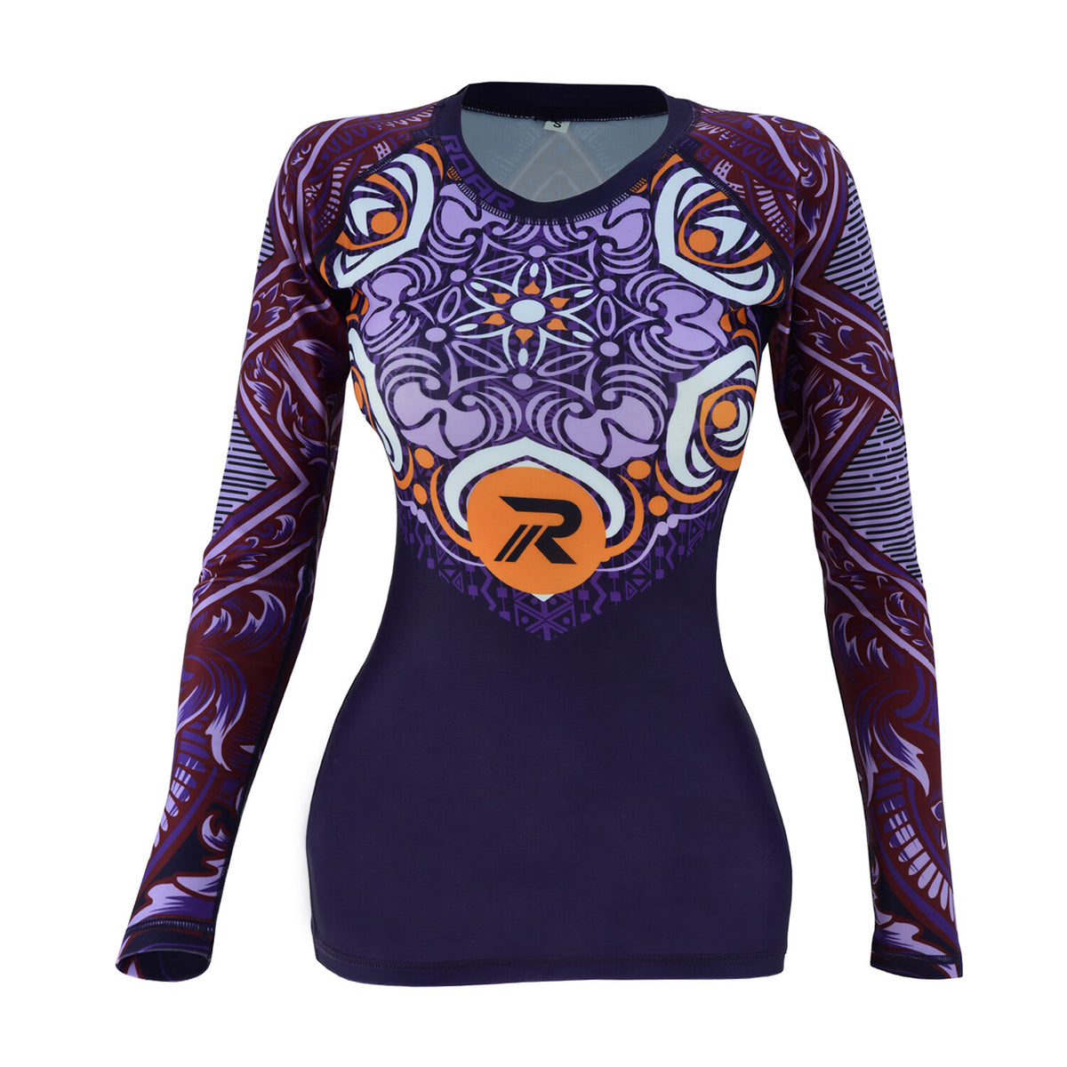 Long Sleeve MMA Rash Guard for Women Compression Fight Wear BJJ Wrestling