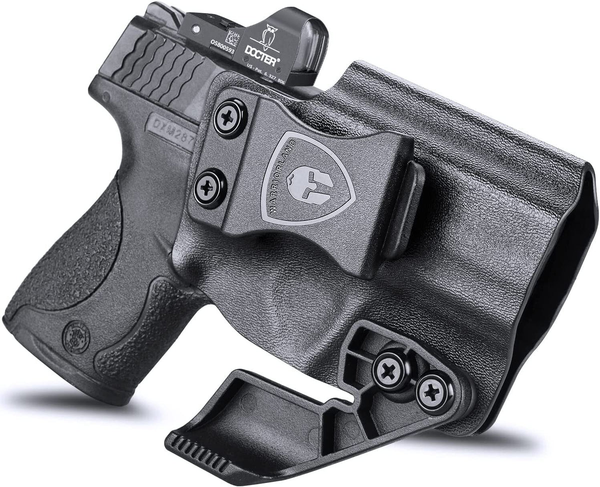 WARRIORLAND IWB Kydex Holster for S&W M&P Shield 9mm/.40 3.1" - Concealed Carry