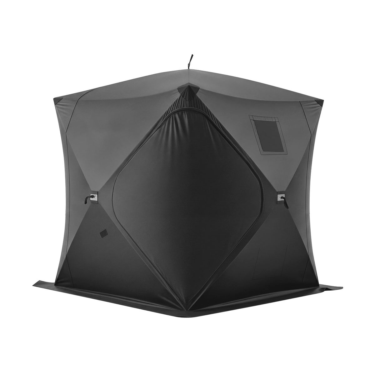 Pop-Up Ice Fishing Tent for 3-4 People - Portable 71x71x79 in Shelter