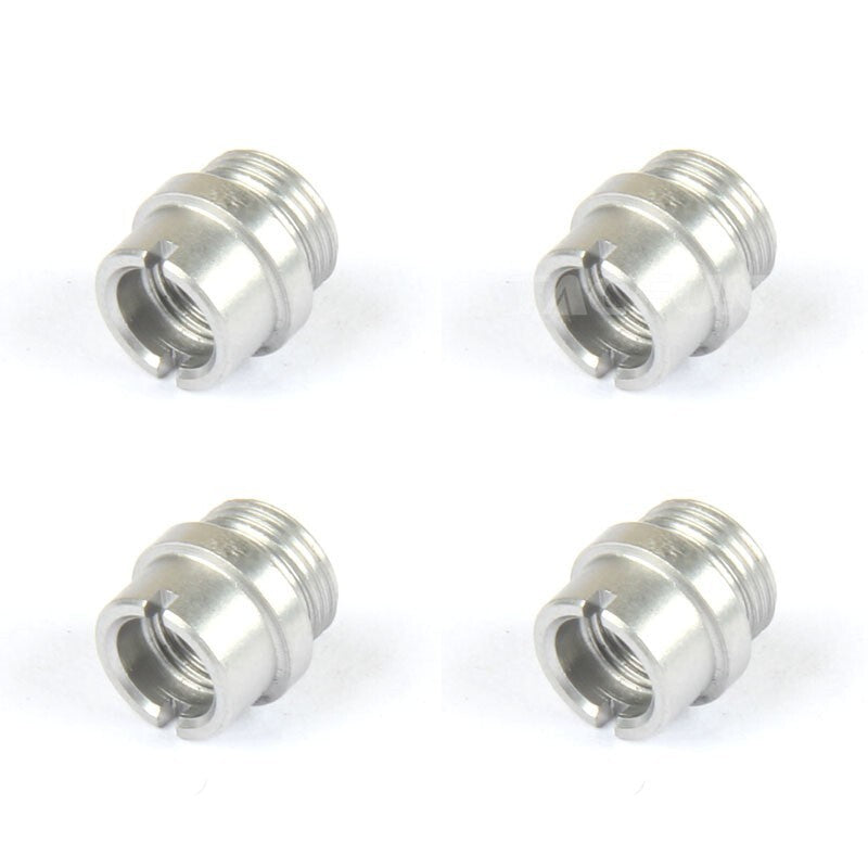 1911 Grip Screw Bushings Stainless Steel 4PCS - Gun Pistol Hardware