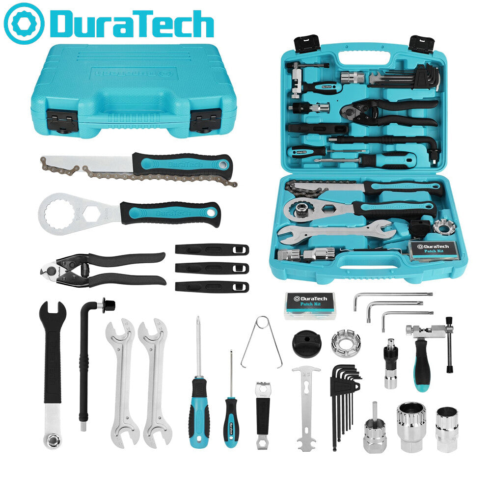 40-Piece Bike Repair Kit with Tools & Case for Bicycle Maintenance