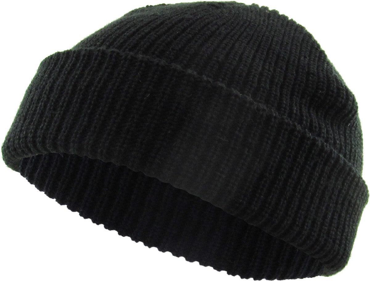 Warm Winter Knit Cuff Beanie Hat for Skiing and Outdoor Activities