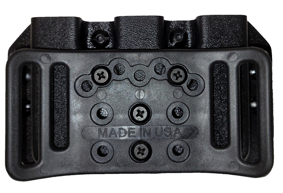Triple Magazine Carrier for 9mm Double Stack Magazines - Canik, Walther, M9