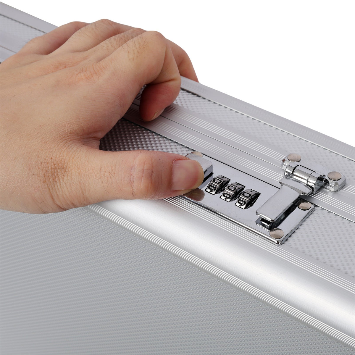 Hard Rifle Case with Lockable Combination & Foam Interior - Waterproof, Durable Transport