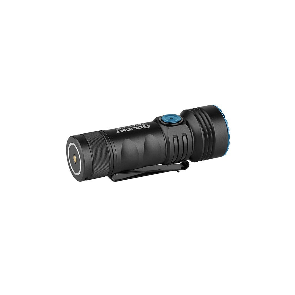 LED Flashlight with UV and White Light, 1200 Lumens, Compact Waterproof