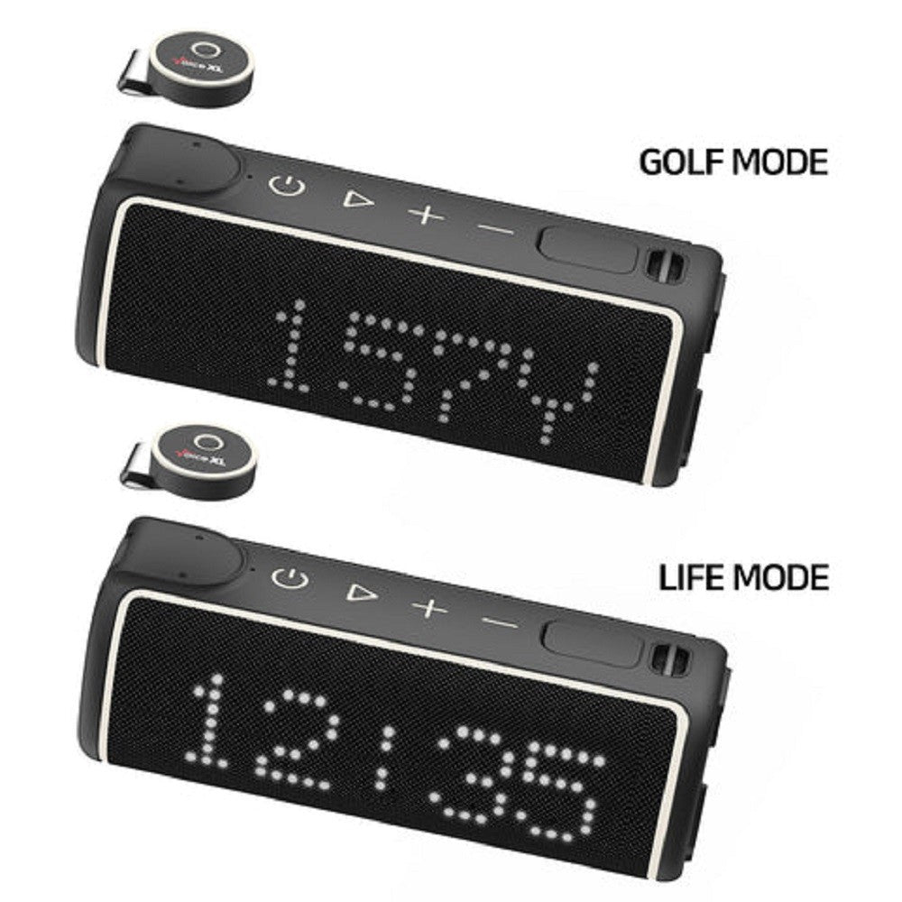 Golf GPS Speaker with Voice Guidance and Bluetooth | Preloaded 40K Courses