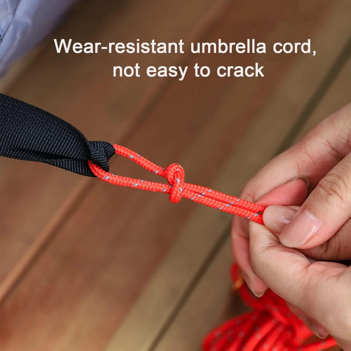 Ultralight 4mm Reflective Tent Guy Lines with Aluminum Tensioners - 8 Pack