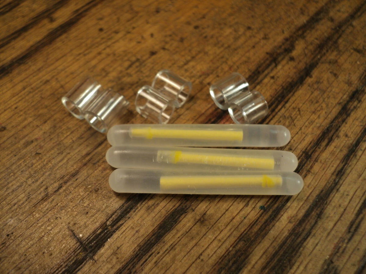 Fishing Float Set with Rig & Glow Sticks for Night & Depth Fishing - 3 Pack