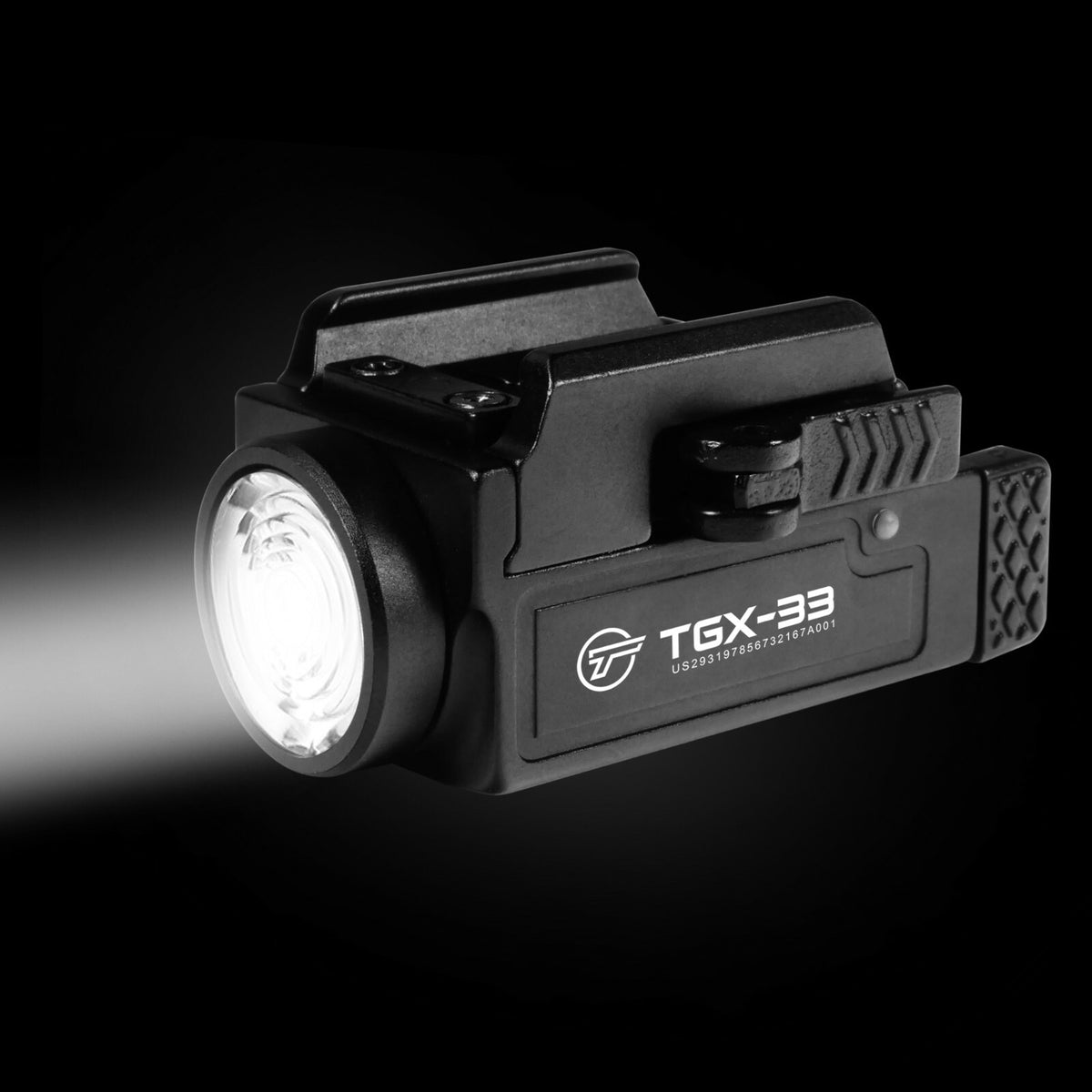 Rechargeable LED Tactical Flashlight for Pistols and Rifles – 800 Lumens, Strobe, Waterproof