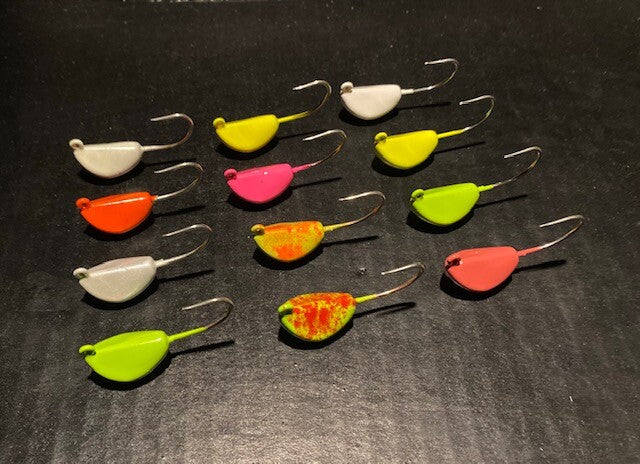Saltwater Fishing Jigs with Mustad Duratin Hooks - Tautog, Blackfish, Sheepshead