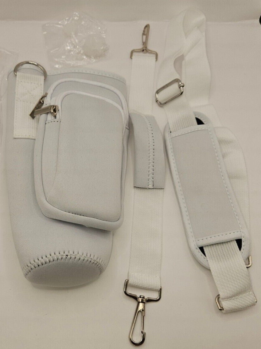 Water Bottle Carrier Bag with Strap for 40oz Stanley Cup Tumbler
